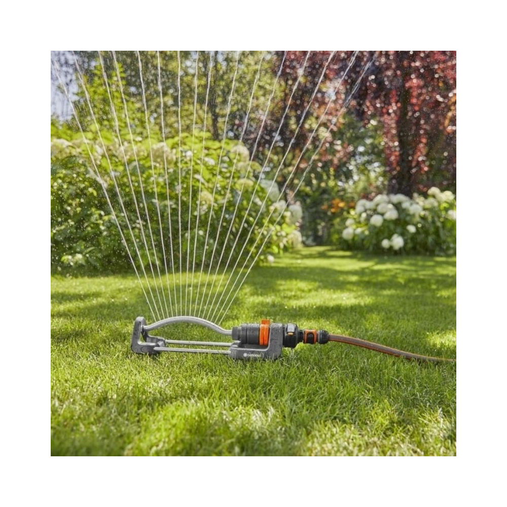 Arroseur oscillant Gardena 18354-20 - AquaCount - compteur d'eau - 90 à 220 m²