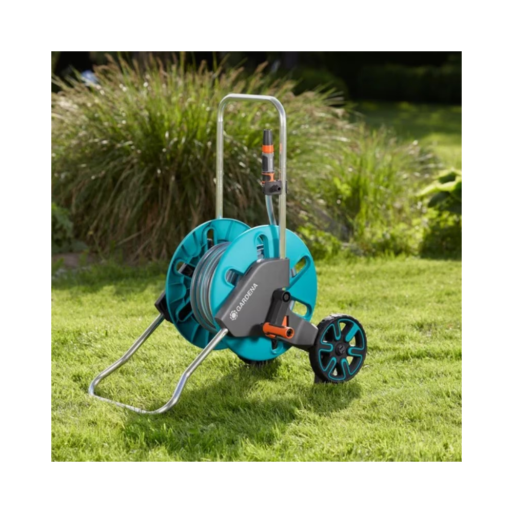 Dévidoir sur roues Gardena 18513-48 - CleverRoll M Set - tuyau 20 m 13 mm