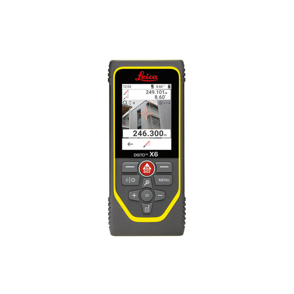 Télémètre laser Leica DISTO X6 950909 - 250 m - Bluetooth - IP65