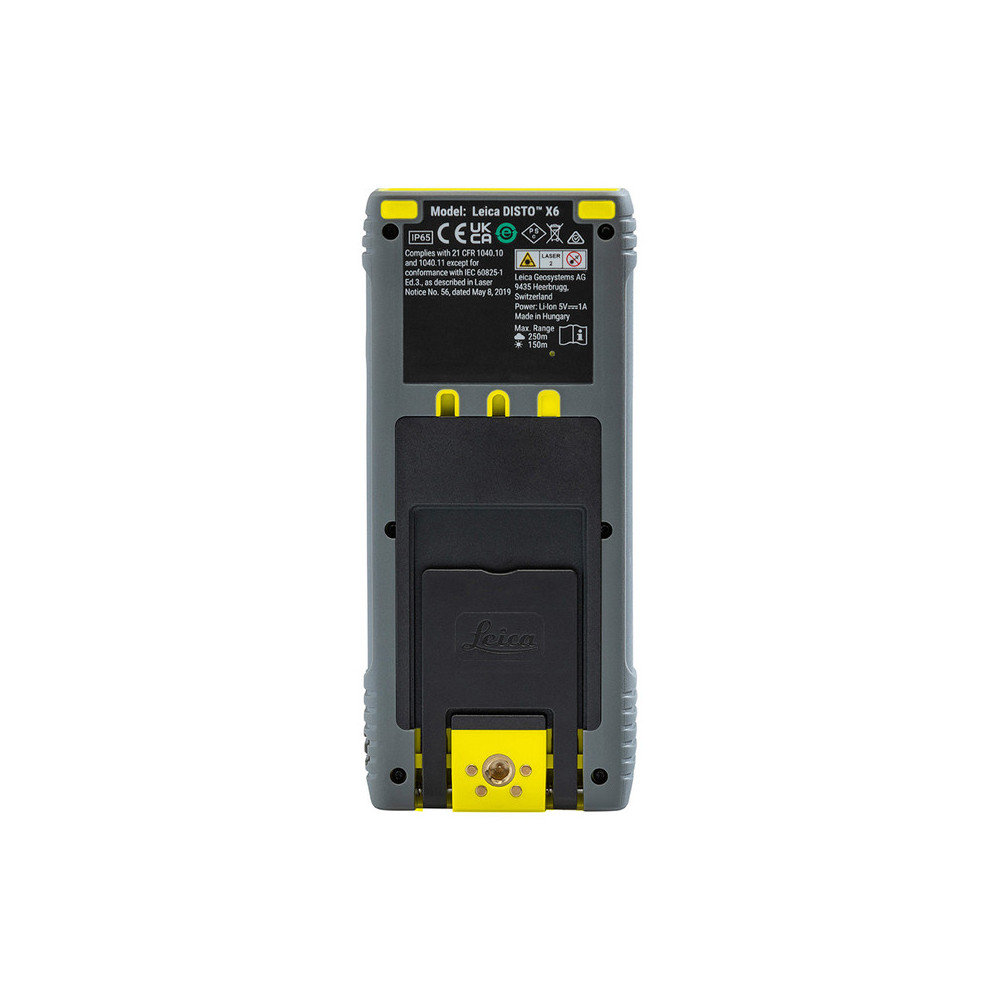 Télémètre laser Leica DISTO X6 950909 - 250 m - Bluetooth - IP65