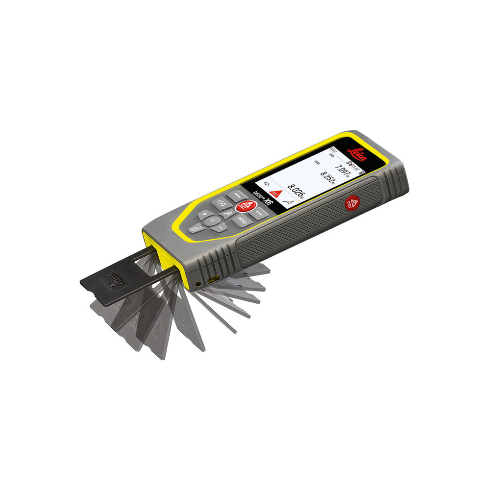 Télémètre laser Leica DISTO X6 950909 - 250 m - Bluetooth - IP65