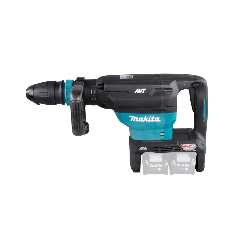 Burineur SDS-Max sans fil Makita HM002GZ03 - 80V max XGT - 20,9 J - machine nue - coffret