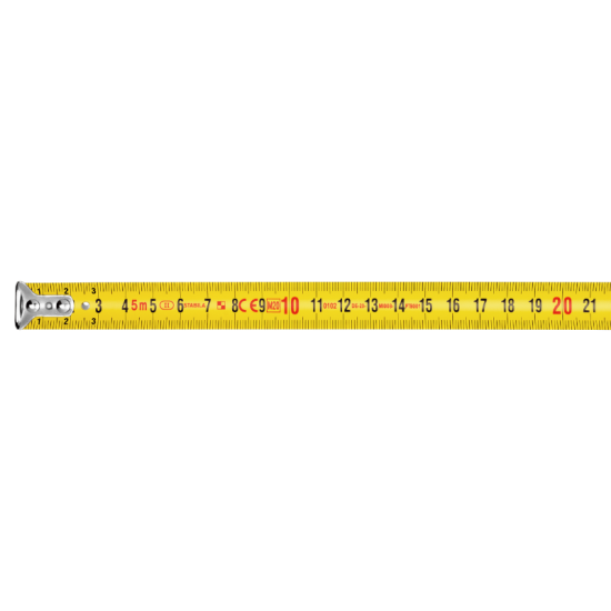 Mètre-ruban de poche Stabila STB-19568 - BM 100 - 5 m x 19 mm
