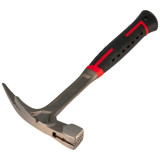 Marteau de charpentier Taliaplast 470416 - tête acier forgé aimantée - 850 g
