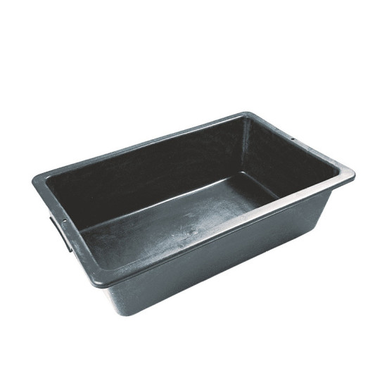Auge de maçon plastique noire Taliaplast 310206 - 25 L