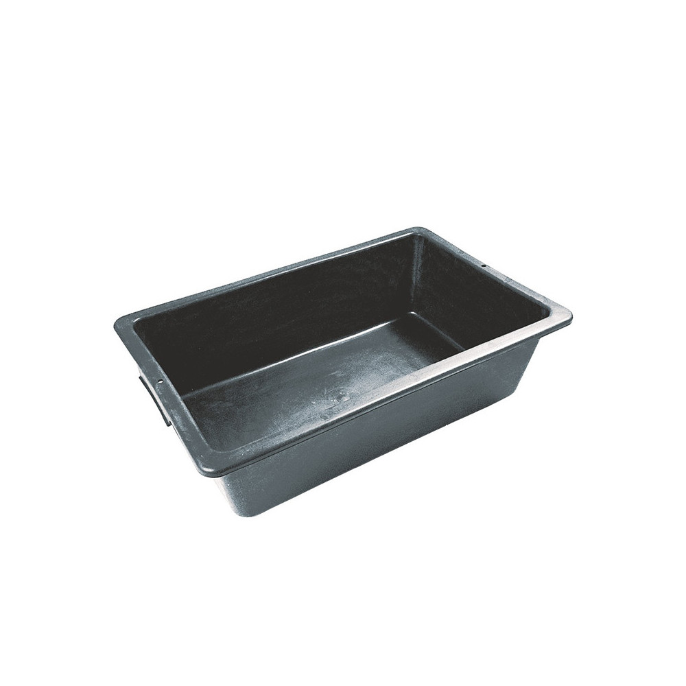 Auge de maçon plastique noire Taliaplast 310206 - 25 L