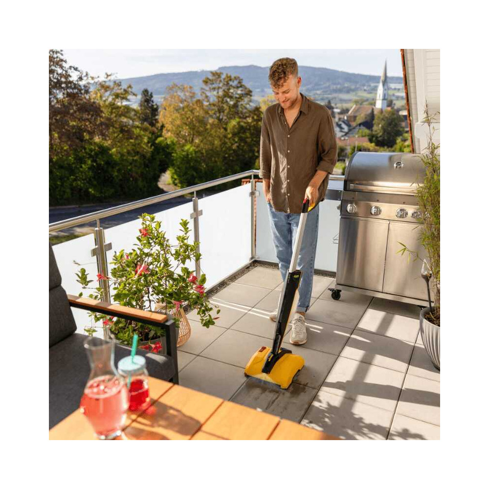 Brosse de nettoyage de terrasse sans fil LEVARO PowerBrush 18V Wagner 2429184