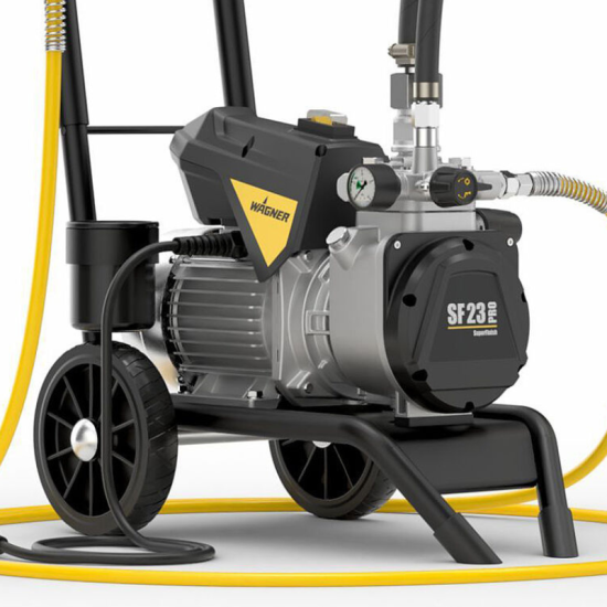 Pulvérisateur de peinture Wagner SuperFinish 23 Pro Spraypack 2399198 - 1 300 W - 2,6 l/min - pompe à membrane