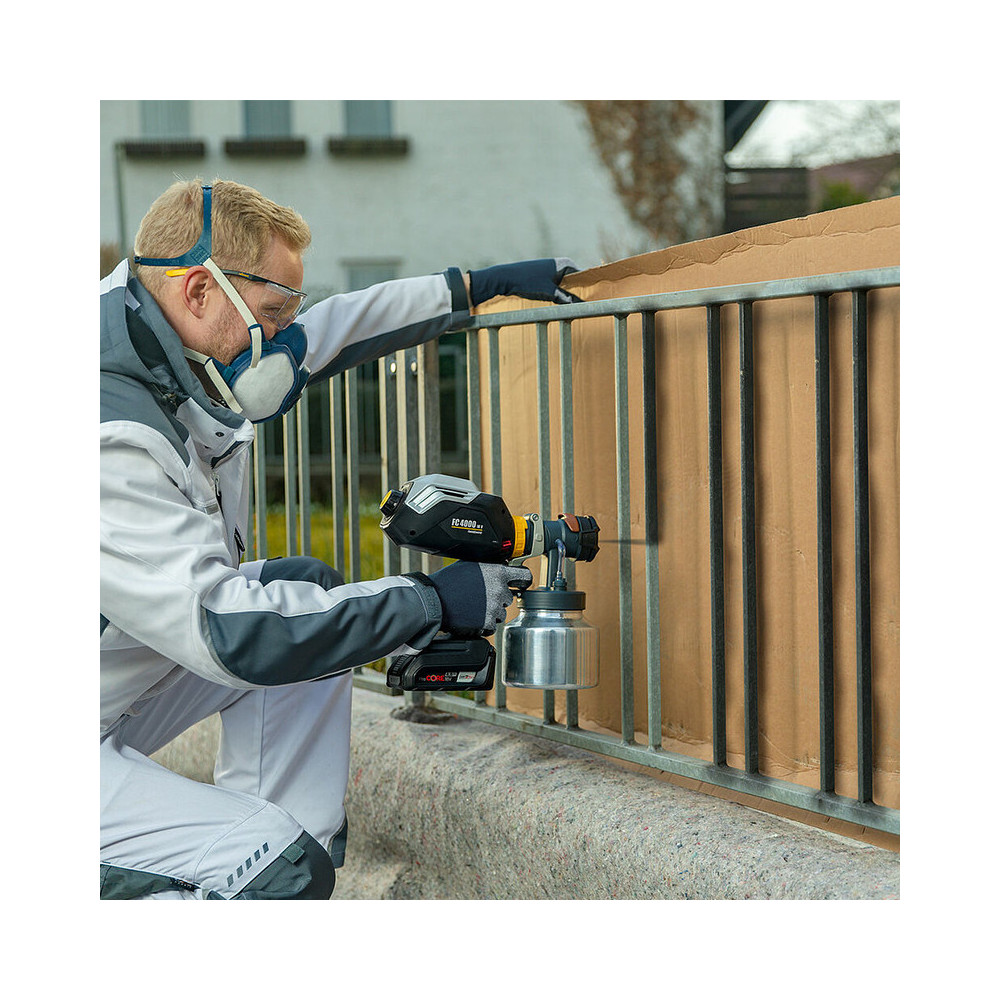 Pulvérisateur de peinture sans fil Wagner FinishControl FineSpray 2437348 - 18V - 370 W - godet 1 000 ml - machine nue