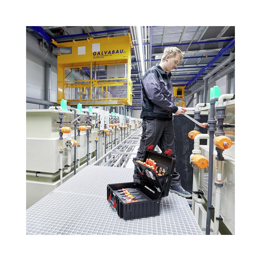 Caisse à outils XL pour électricien Wiha 40523