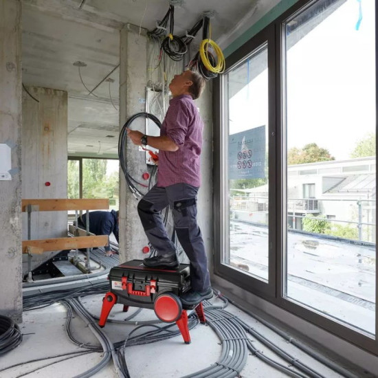 Caisse à outils électricien XXL sur roues Wiha 45734