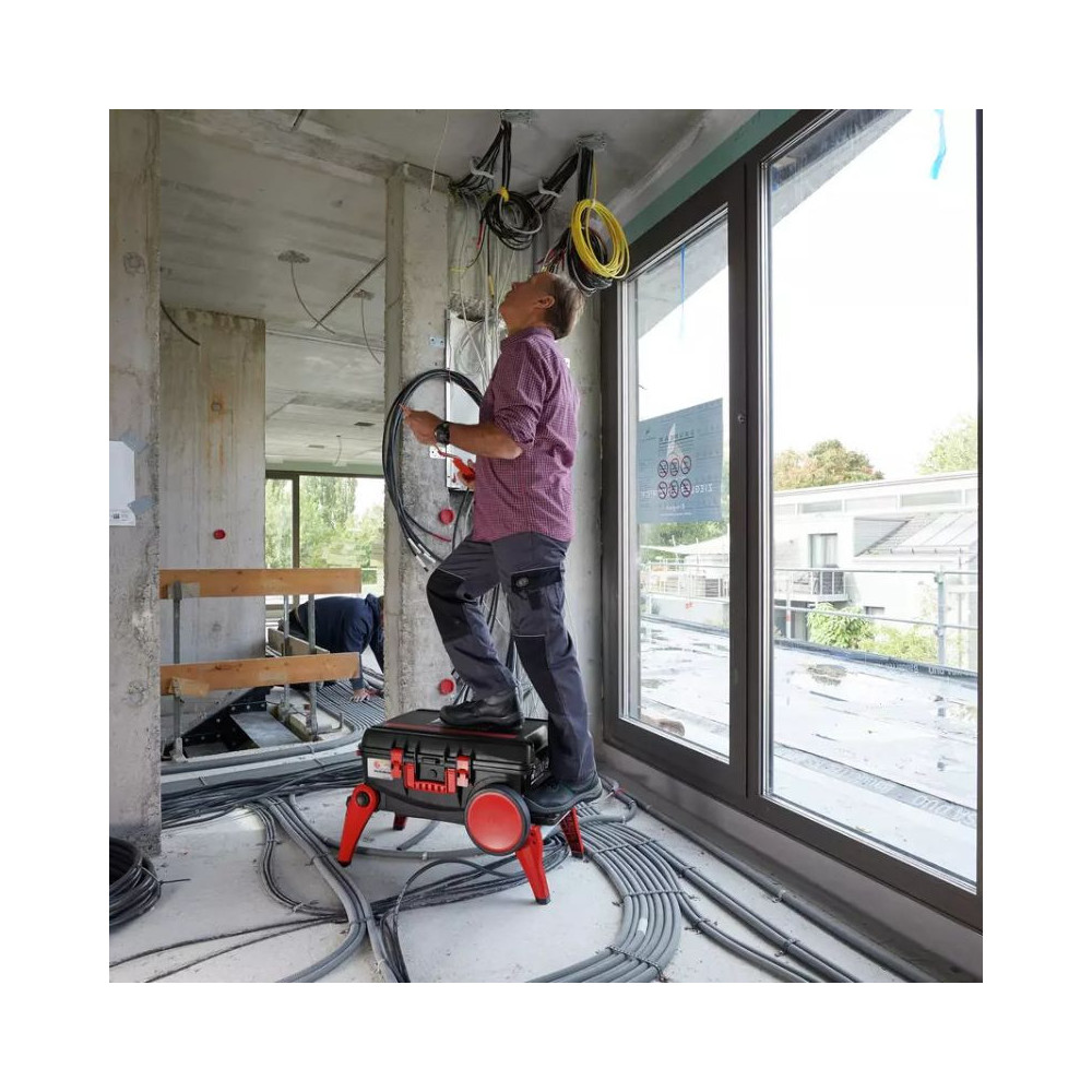 Caisse à outils électricien XXL sur roues Wiha 45734