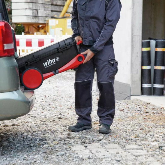 Caisse à outils électricien XXL sur roues Wiha 45734