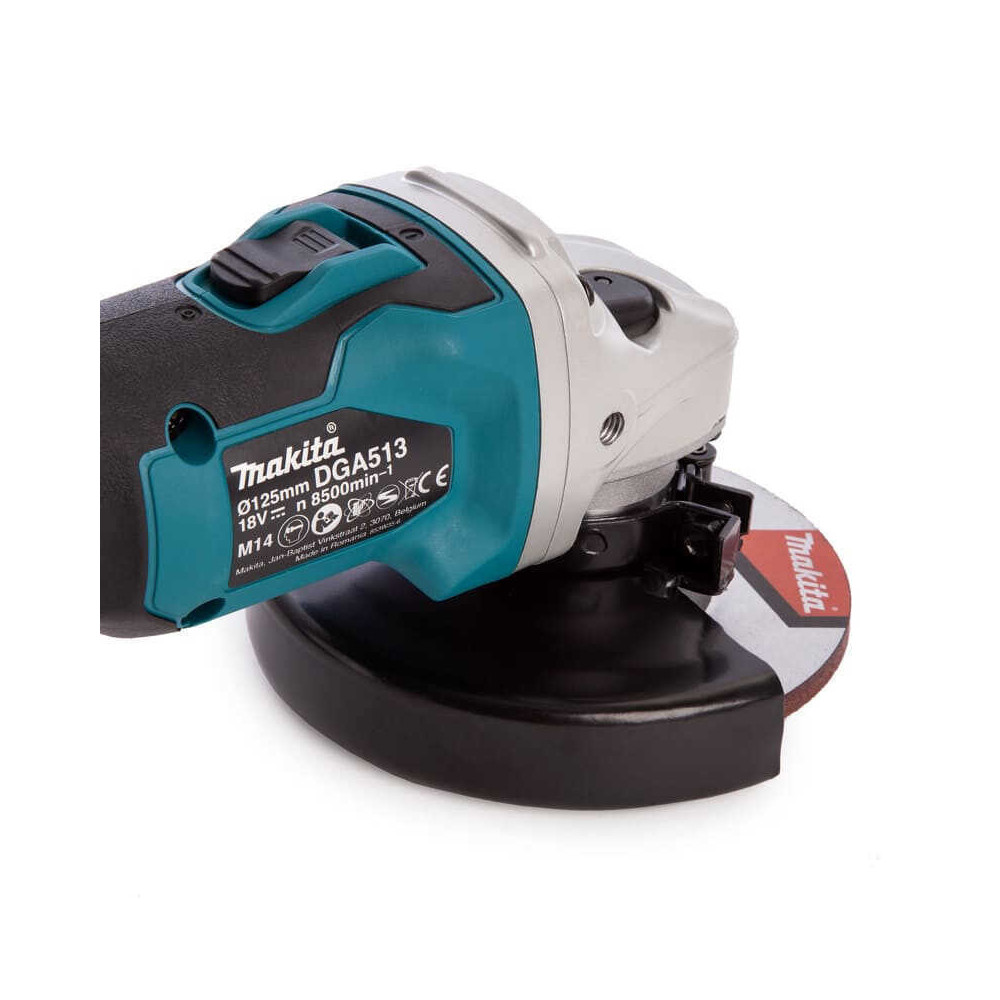 Meuleuse d'angle Makita DGA513RTJ 18V LXT