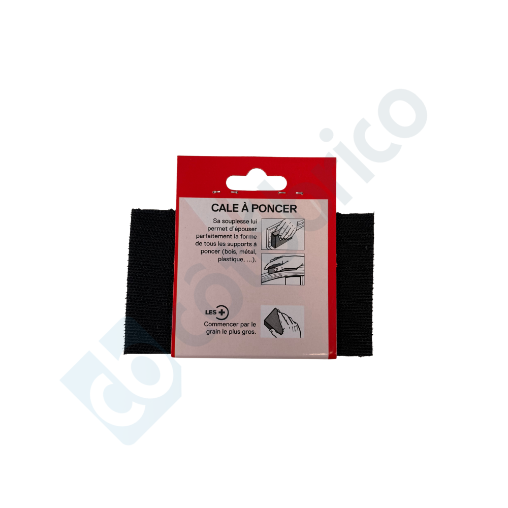 Cale à poncer auto-agrippante 72 x 123 mm Outil Parfait 315000
