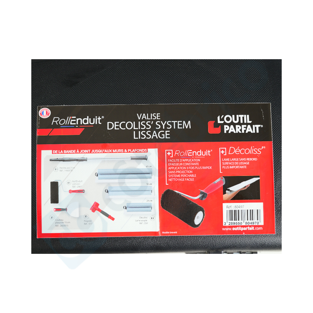 Kit valise DécoLiss Lissage Outil Parfait 80497