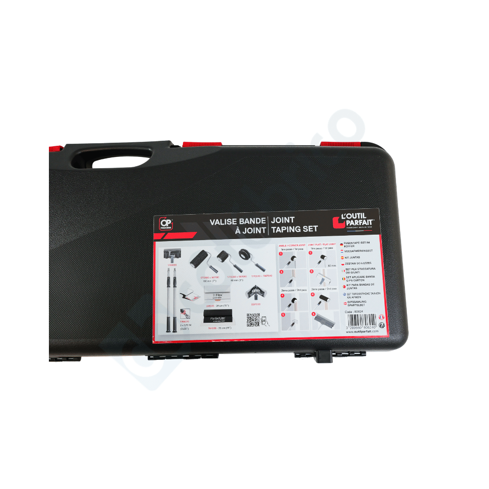 Valise Bande à joint avec kit d'accessoires Outil Parfait 80624