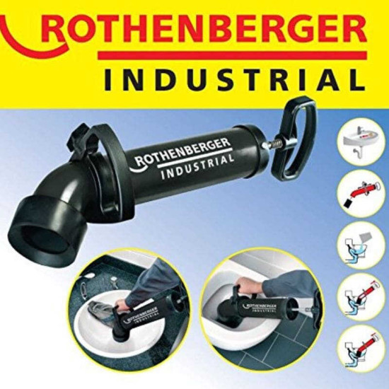 Déboucheur à pression Rothenberger 1500002695 - ROPUMP Power - adaptateurs court et long