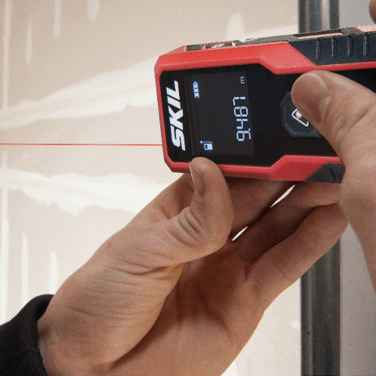 Télémètre laser Skil MT1E1928AA - portée 25 m - précision ± 3 mm - 2 piles AAA