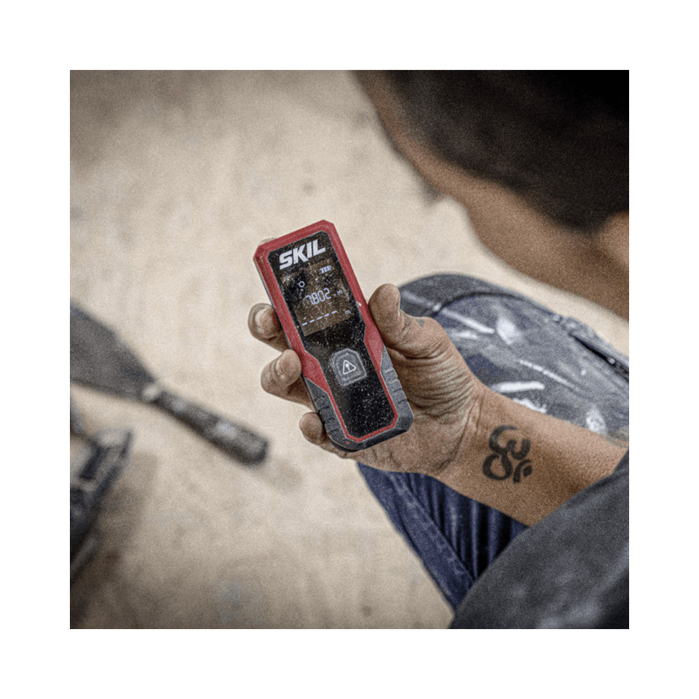 Télémètre laser Skil MT1E1929AA - portée 30 m - précision ± 3 mm - 2 piles AAA