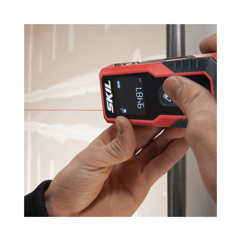 Télémètre laser Skil MT1E1929AA - portée 30 m - précision ± 3 mm - 2 piles AAA