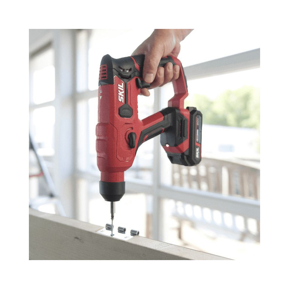 Perforateur SDS-Plus sans fil Skil RH1E3810GB - 20V - 1 J - 1 batterie 2,0 Ah + chargeur - coffret