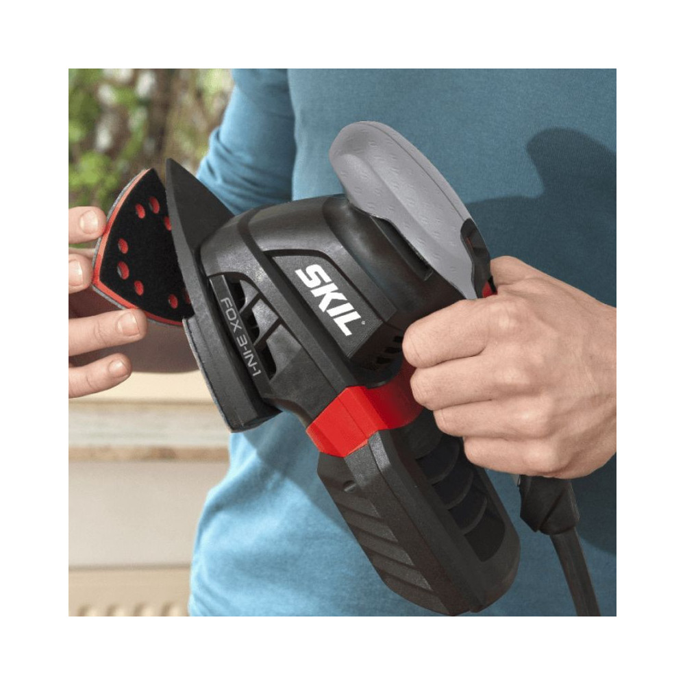 Ponceuse multi filaire Skil Multi Fox F0157220AC - 250 W - 3 en 1 - avec sac