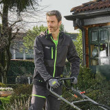 Sweat à capuche zippé Galaxy U Power FU275RL - Asphalt Grey Green - EN ISO 13688