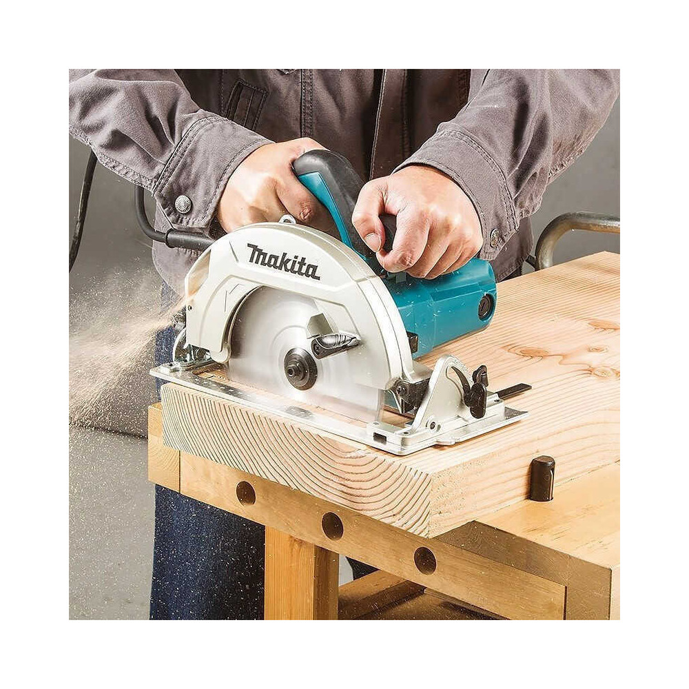 Scie circulaire Makita HS7611K 1 600 W lame 190 mm