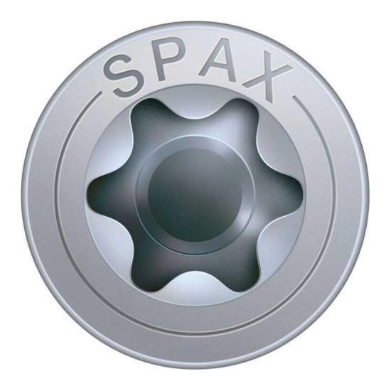 Vis universelle SPAX 4,5 x 70 mm - filetage partiel - tête fraisée - T-STAR plus T20 - 4CUT - WIROX - boîte de 90