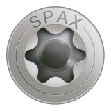Vis inox SPAX 4 x 40 mm - filetage partiel - tête fraisée - T-STAR plus T20 - 4CUT - inox A2 - boîte de 180