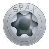 Vis universelle SPAX 4 x 35 mm - filetage partiel - tête fraisée - T-STAR plus T20 - 4CUT - WIROX - boîte de 360