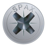 Vis universelle SPAX 4 x 25 mm - filetage total - tête fraisée - cruciforme Z2 - 4CUT - WIROX - boîte de 180