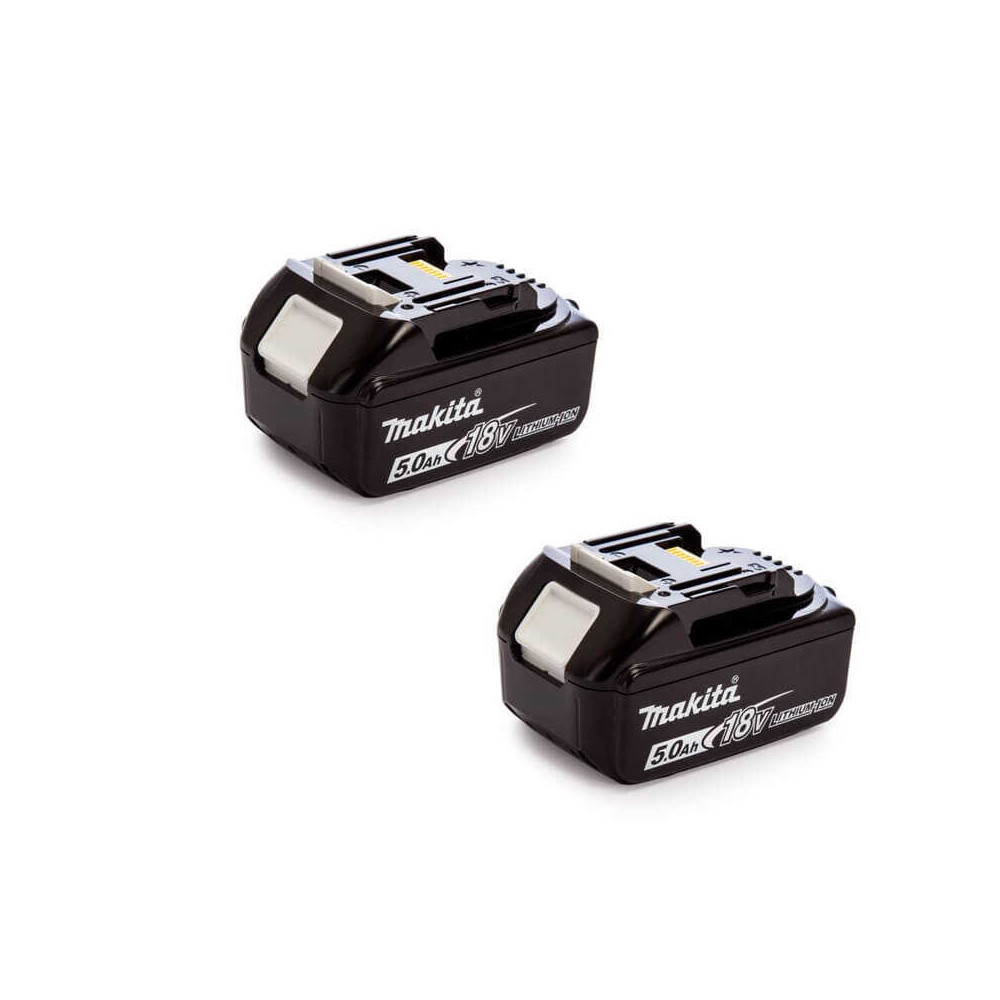Pack 2 batteries 18V 5,0 Ah Makita 197288-2
