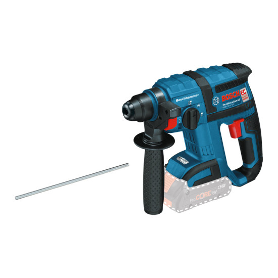 Perforateur SDS-plus sans fil Bosch 611904003 GBH 18 V-EC - 18V - 1,7 J - brushless - L-BOXX
