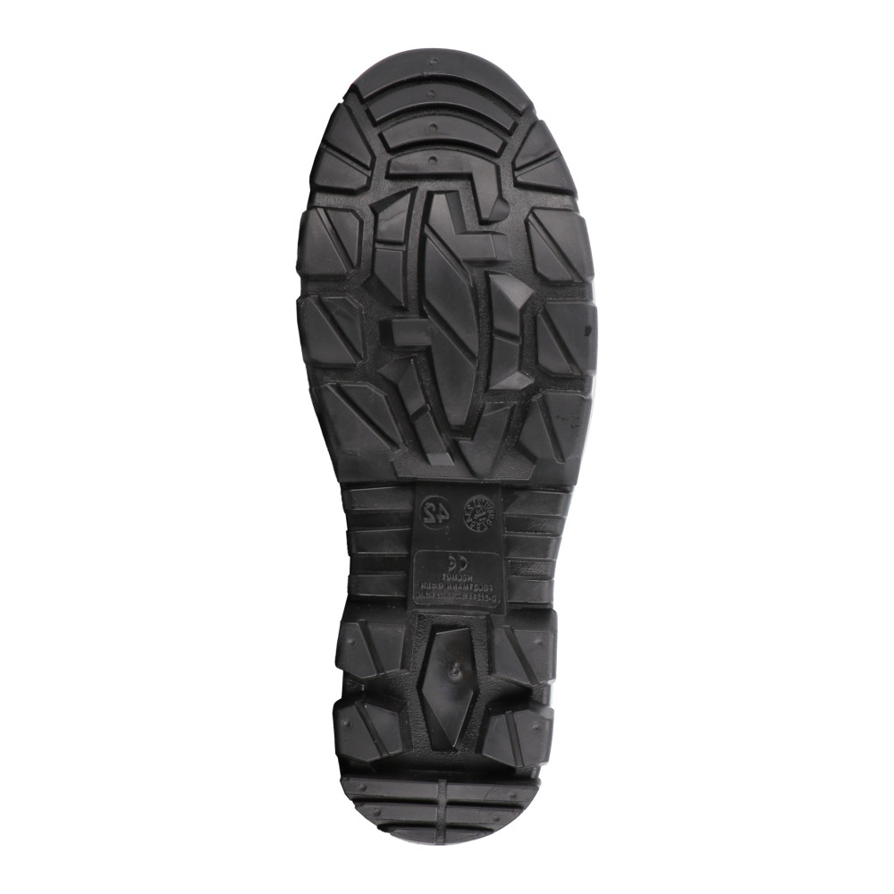Botte de sécurité PVC Botsecu Singer Safety - verte, embout acier - S5 SR
