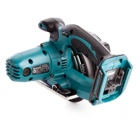Scie circulaire Makita DCS552RTJ 18V 136 mm 2 x 5,0 Ah