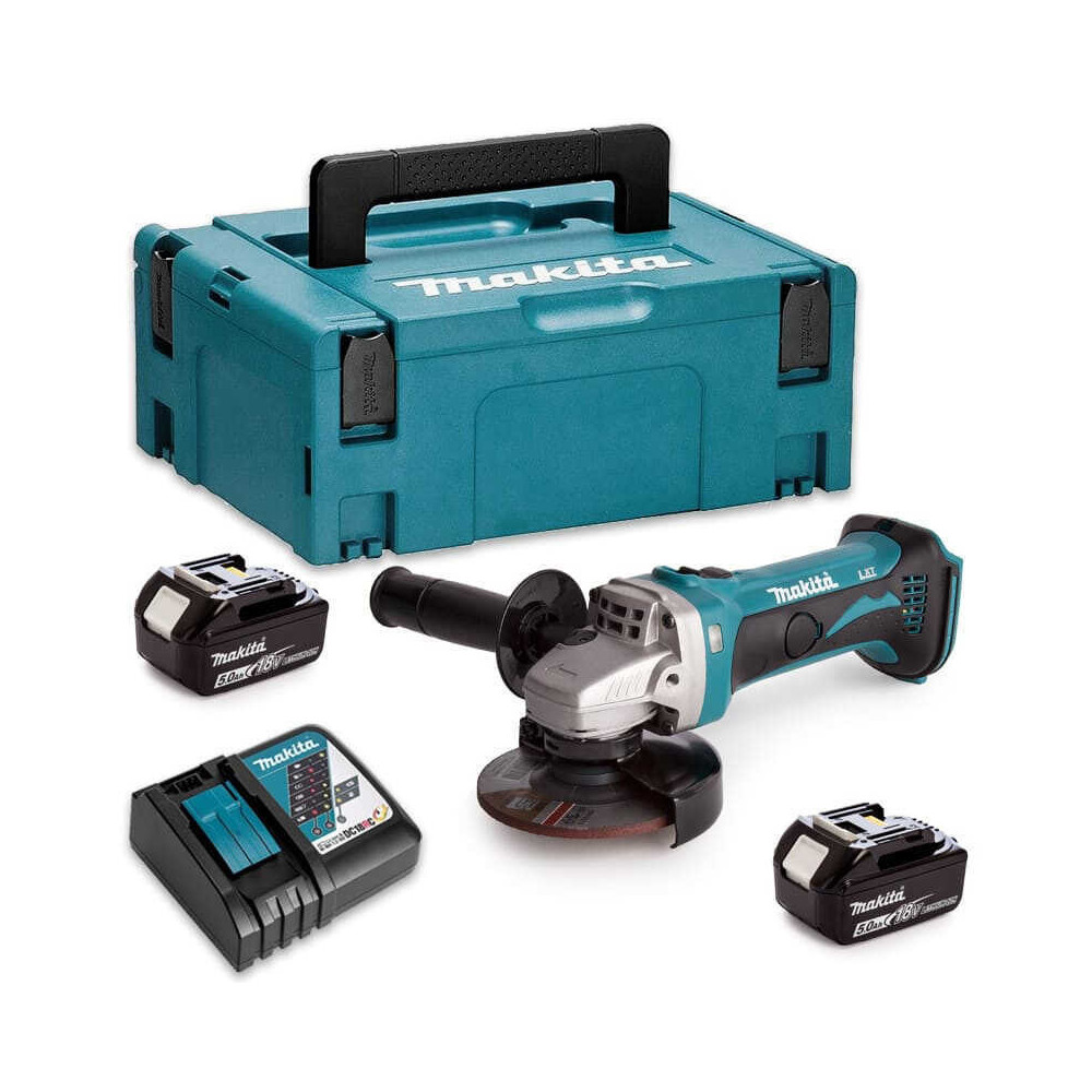 Meuleuse d'angle Makita DGA452RTJ 18V LXT