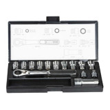 Coffret Clé à cliquet douilles Makita B-65595