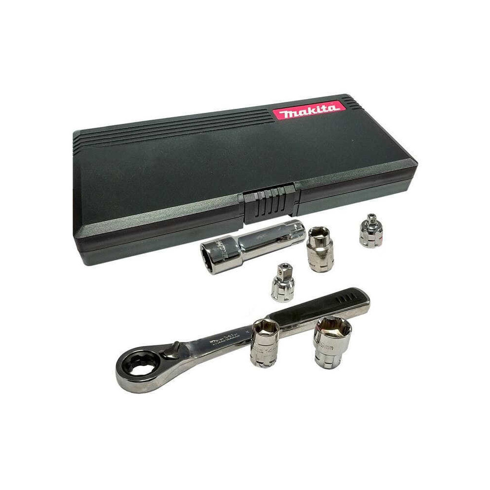 Coffret Clé à cliquet douilles Makita B-65595