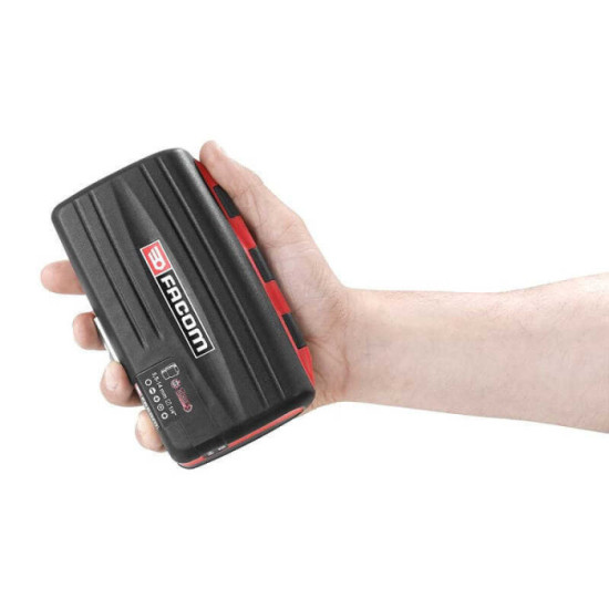 Jeu 38 douilles et embouts 1/4" avec cliquet R360 Facom R360.NANO