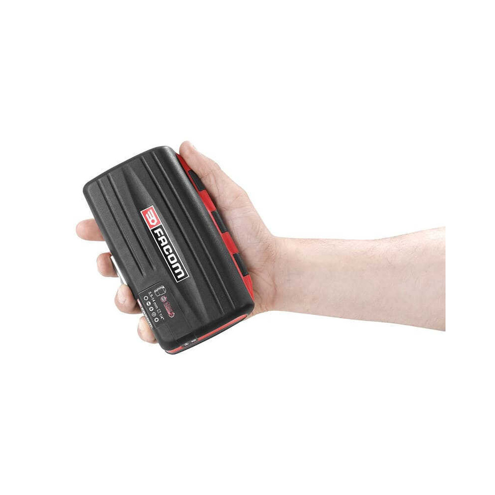 Jeu 38 douilles et embouts 1/4" avec cliquet R360 Facom R360.NANO