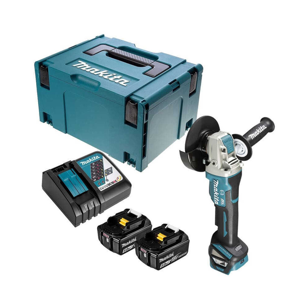Meuleuse d'angle Makita DGA519RTJ 18V LXT