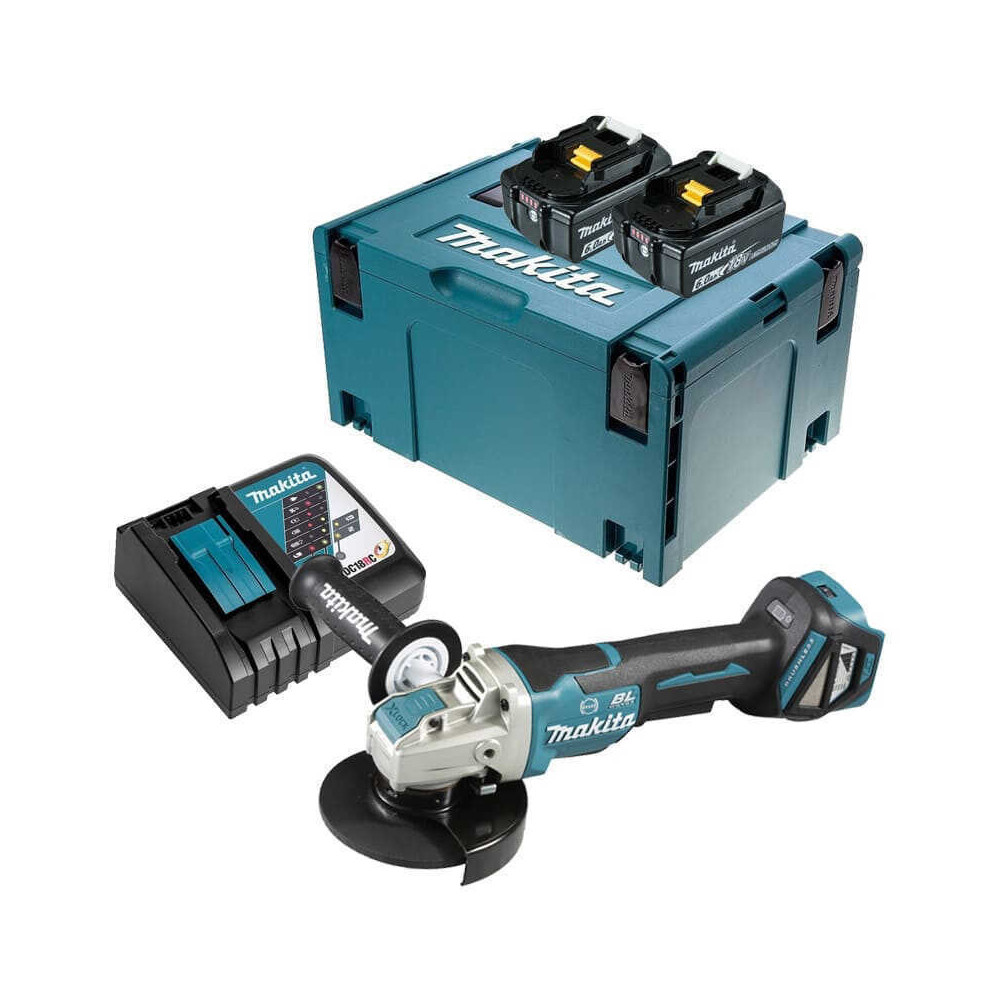 Meuleuse d'angle Makita DGA519RGJ 18V LXT