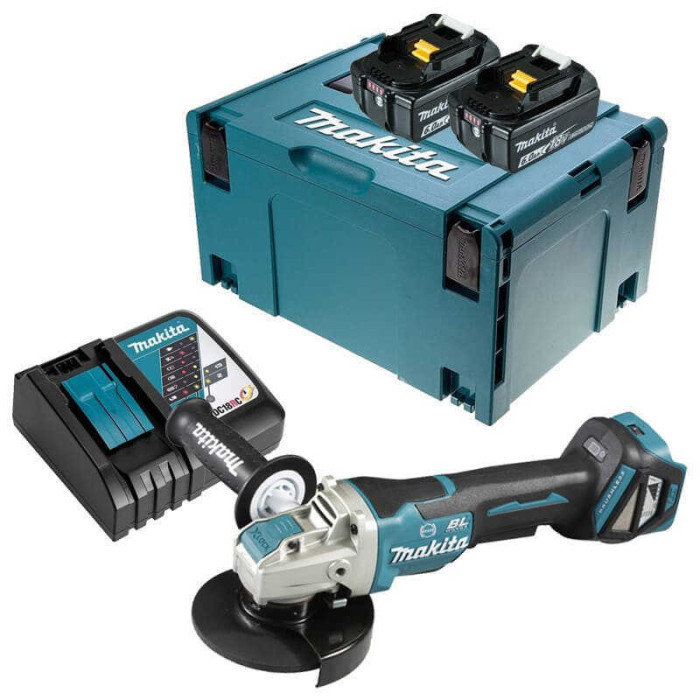 Meuleuse d'angle Makita DGA519RGJ 18V LXT