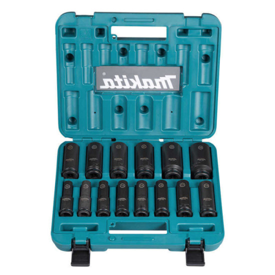 Coffret 14 douilles longues Makita E-16586 HT