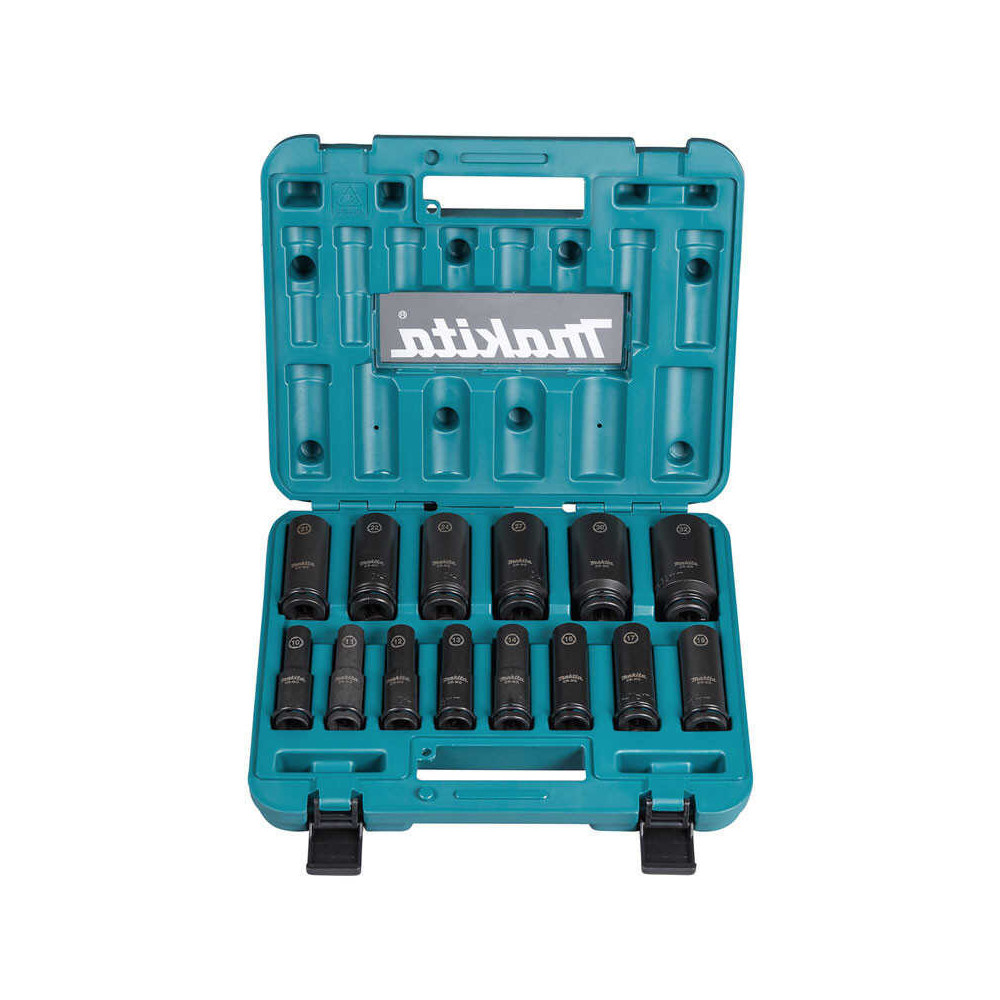 Coffret 14 douilles longues Makita E-16586 HT