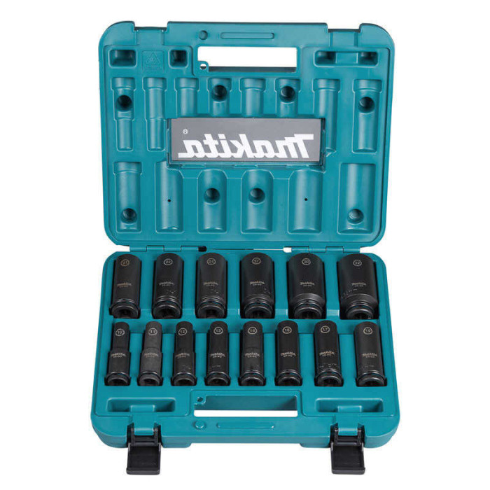 Coffret 14 douilles longues Makita E-16586 HT