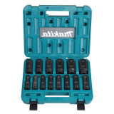 Coffret 14 douilles longues Makita E-16586 HT