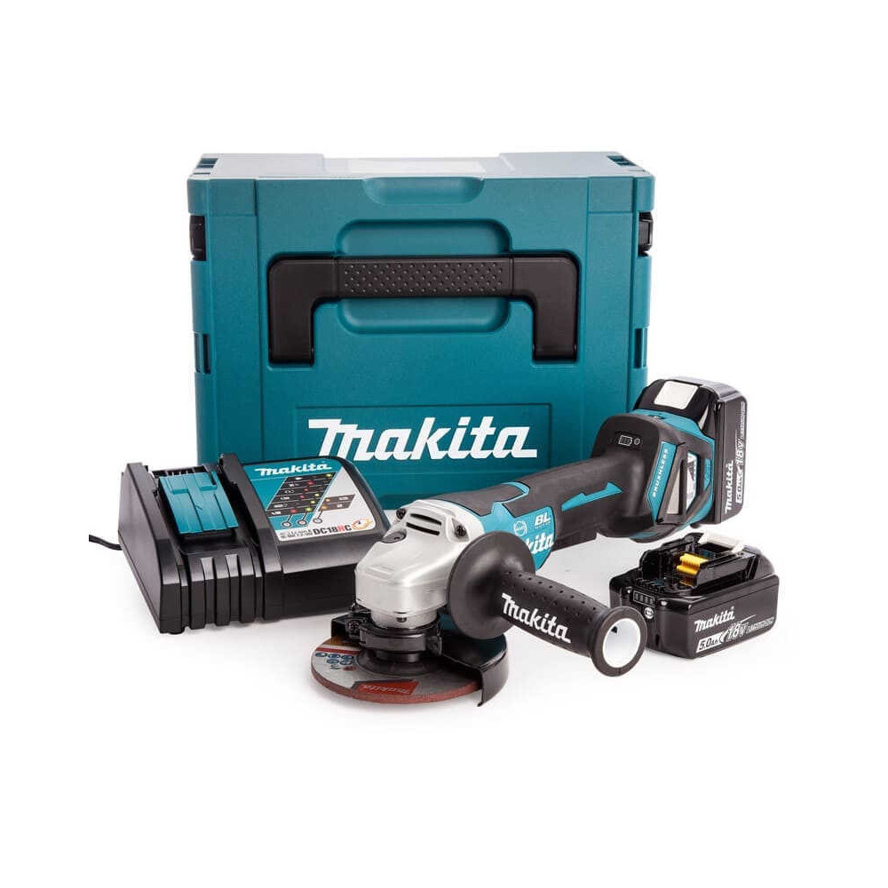 Meuleuse d'angle Makita DGA517RTJ 18V LXT